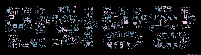 [워드 클라우드]: 만화방창 (萬化方暢): 따뜻한 봄날에 온갖 생물이 나서 자라 흐드러짐.-9